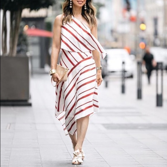 Banana Republic One-Shoulder Maxi Dress - Picture 2 of 2